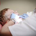 boy having a dental checkup